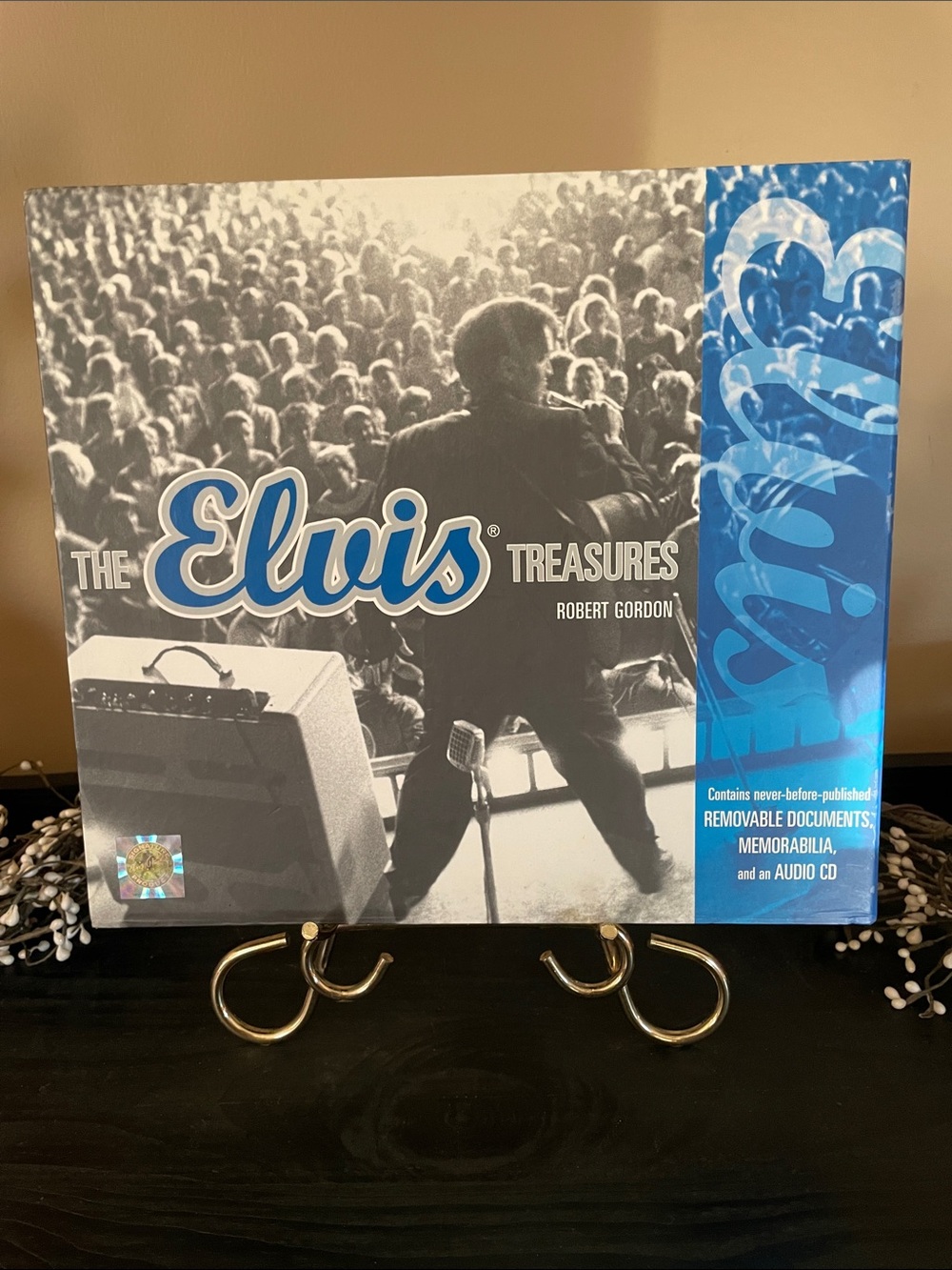 Elvis Treasures Complete Collector's Set with Removable Memorabilia